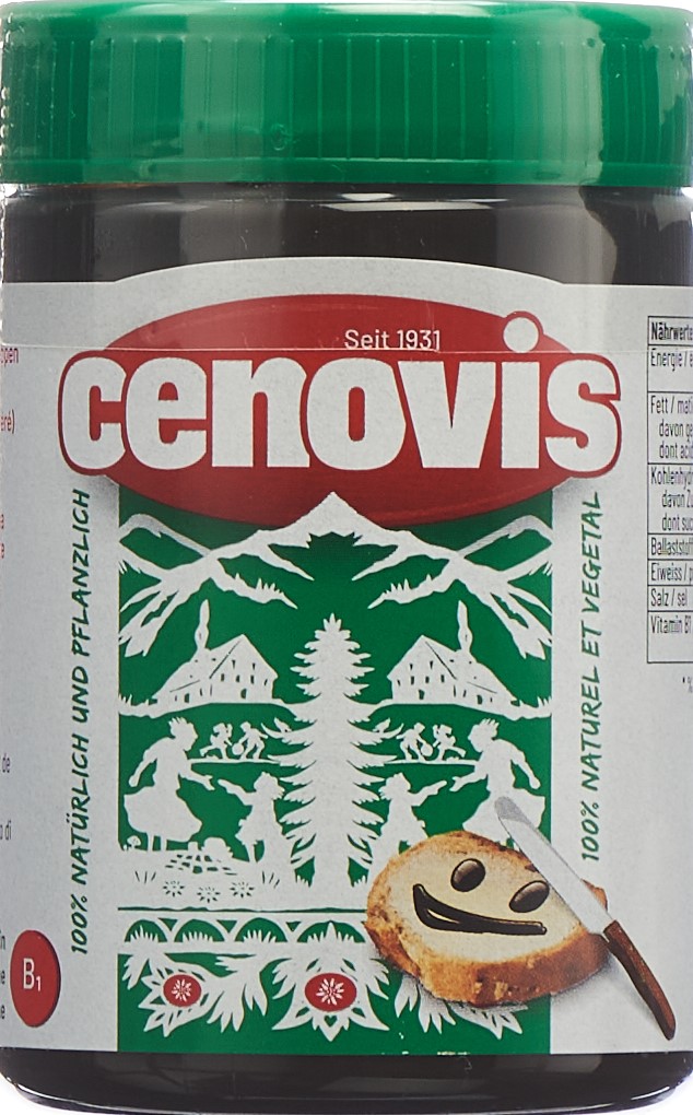 CENOVIS pâte à tartiner avec sel bte 200 g