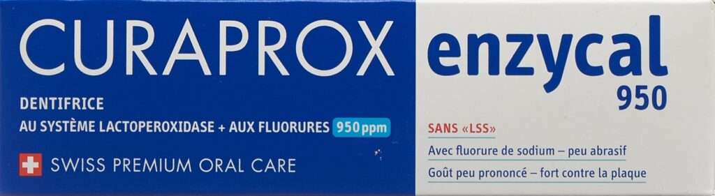 CURAPROX enzycal 950 pâte dentifrice 75 ml