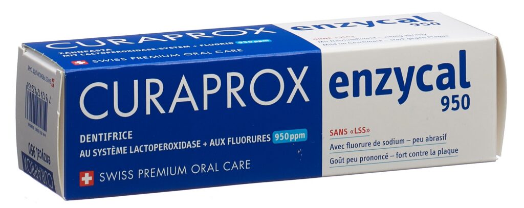 CURAPROX enzycal 950 pâte dentifrice 75 ml