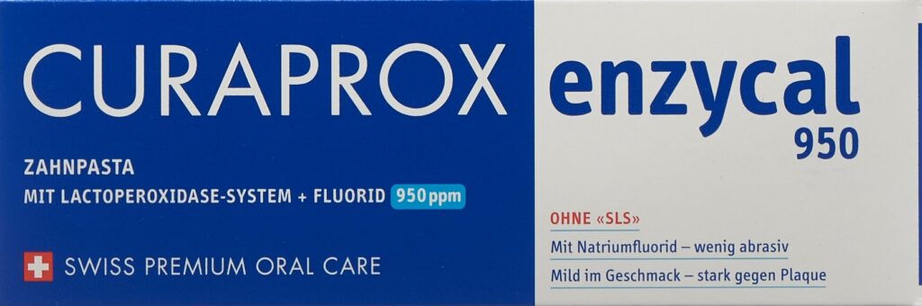 CURAPROX enzycal 950 pâte dentifrice 75 ml