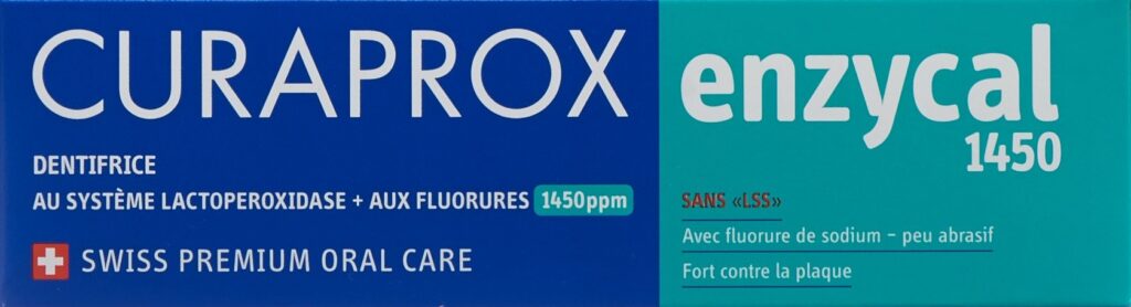 CURAPROX enzycal 1450 pâte dentifrice 75 ml