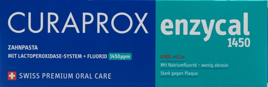 CURAPROX enzycal 1450 pâte dentifrice 75 ml