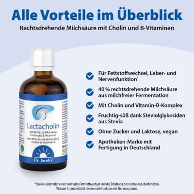 DR. JACOB'S lactacholin concentrée 100 ml