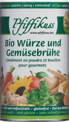 PFIFFIKUSS condiment pdr bouill gourmet bio 250 g