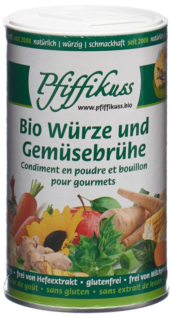 PFIFFIKUSS condiment pdr bouill gourmet bio 250 g