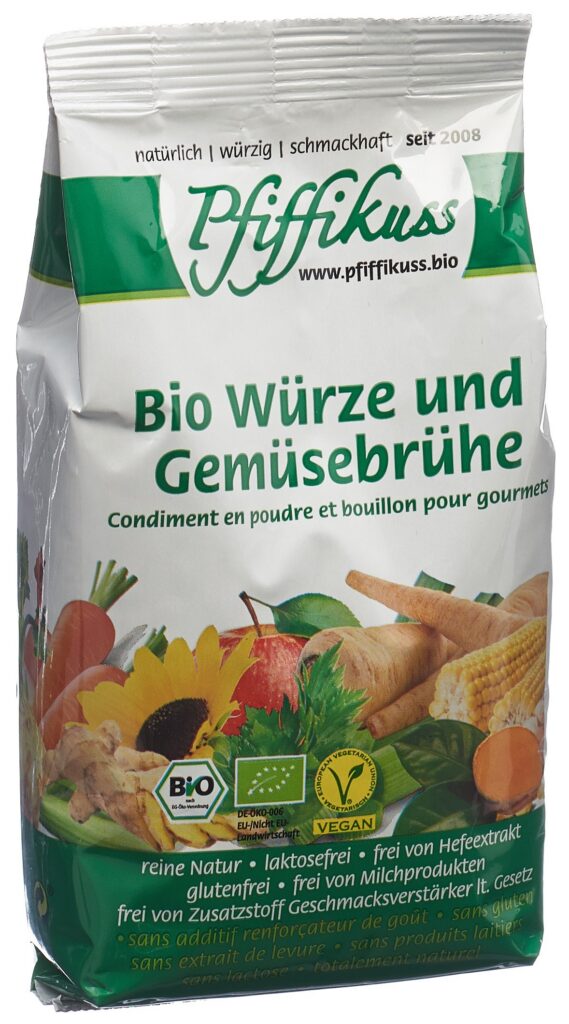 PFIFFIKUSS condiment pdr bouill gourmet bio 450 g