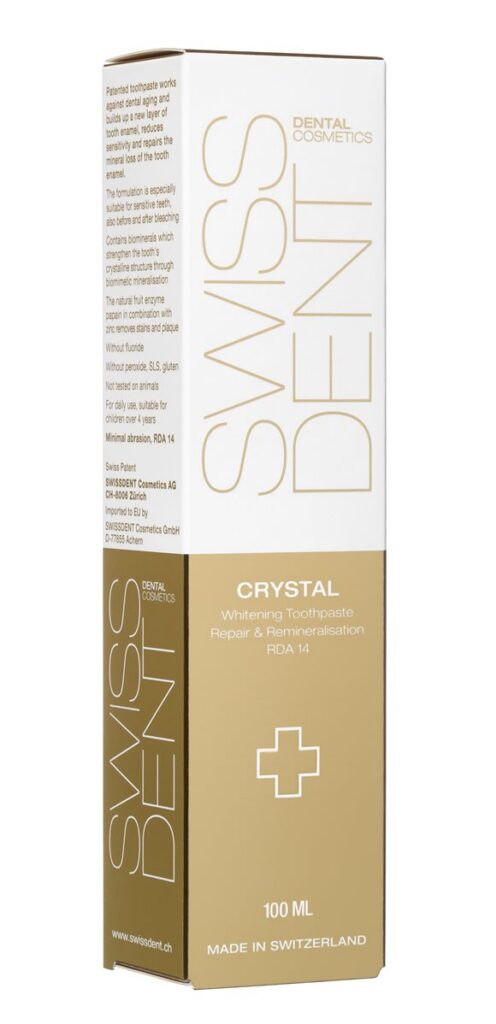 SWISSDENT Crystal pâte dentifrice 100 ml
