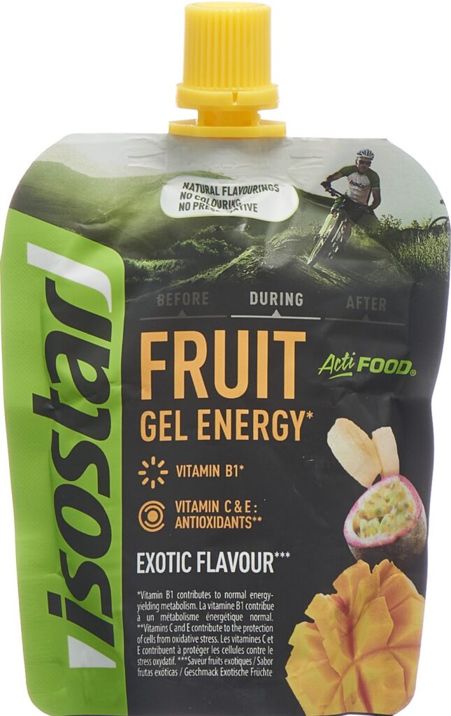 ISOSTAR Actifood conc énergét gel exotic 90 g