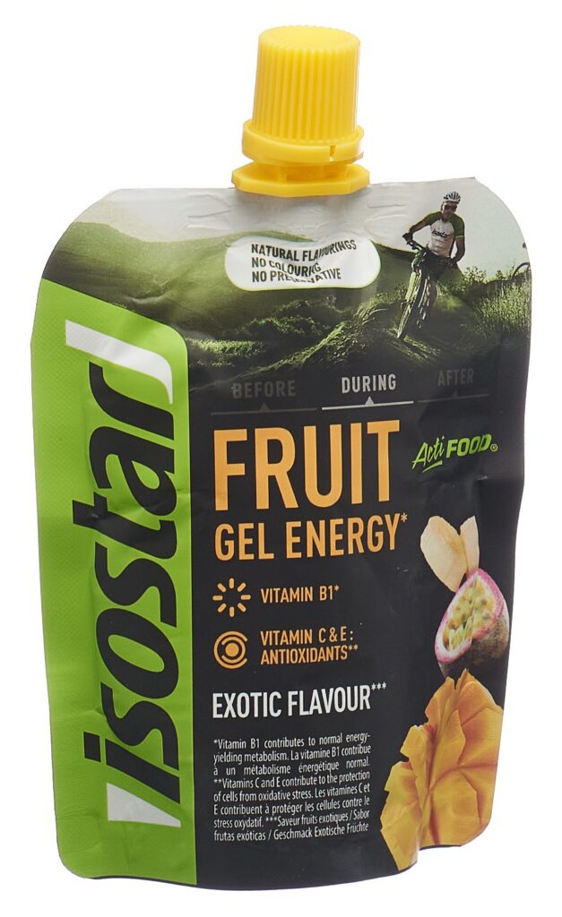 ISOSTAR Actifood conc énergét gel exotic 90 g
