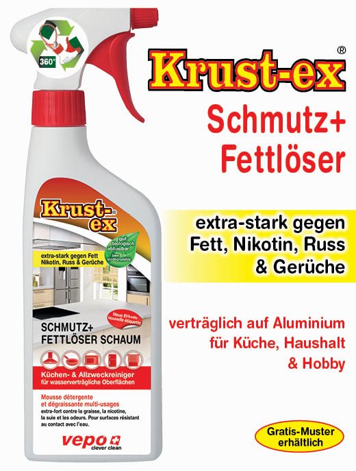 KRUST EX déterg dégraiss antibac 360° vapo 500 ml