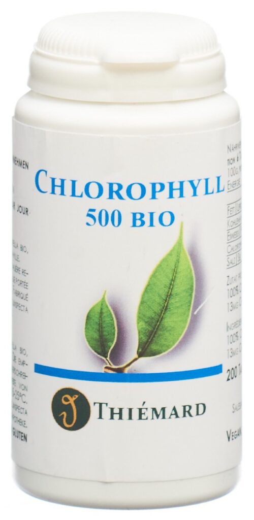 THIEMARD Chlorophyll cpr 500 mg bio bte 200 pce