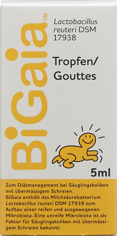 BIGAIA gouttes av Lactobacillus reuteri 5 ml