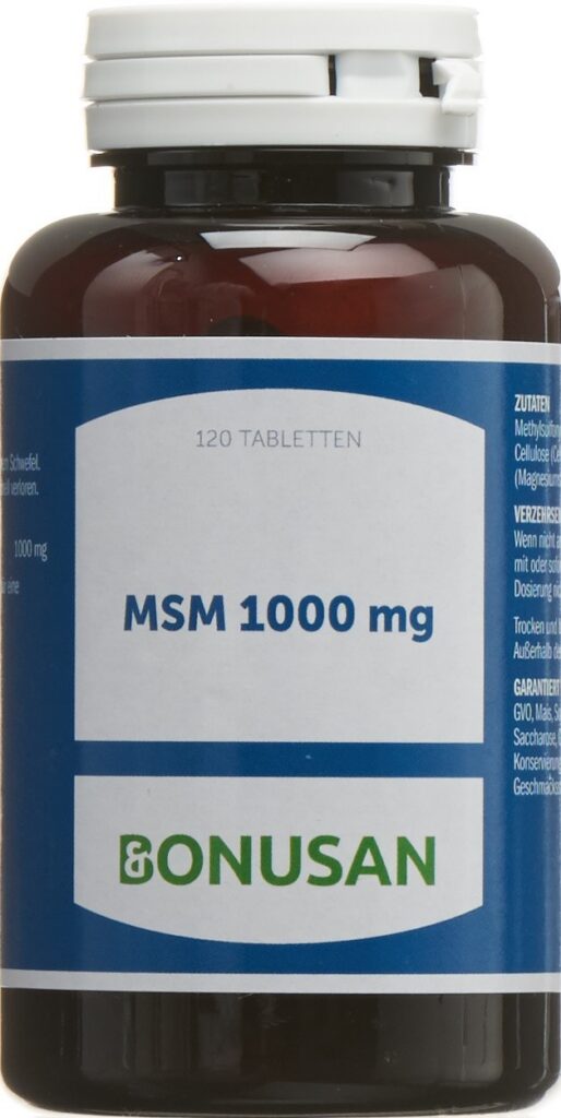 BONUSAN MSM cpr 1000 mg 120 pce