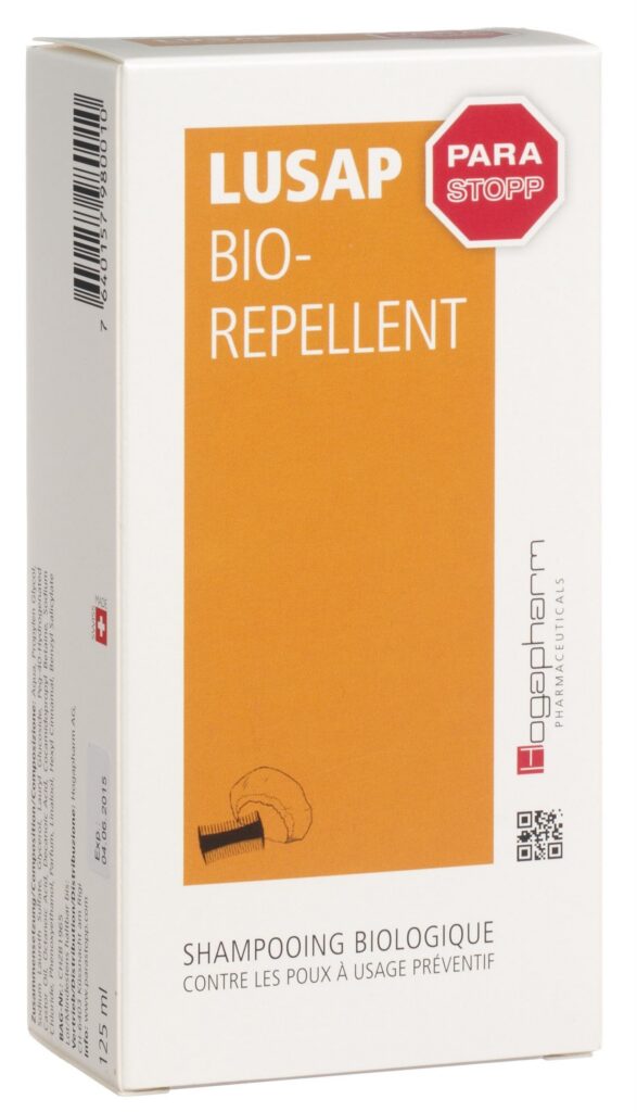 PARASTOPP lusap shampoo bio-reppelent 125 ml