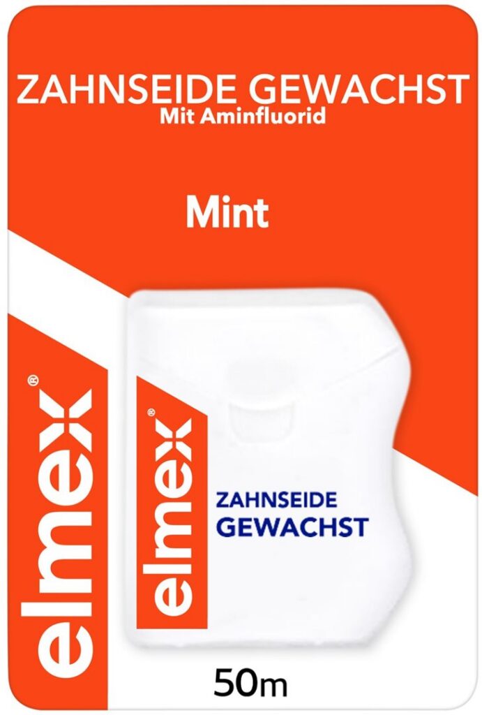 ELMEX fil dentaire 50m ciré