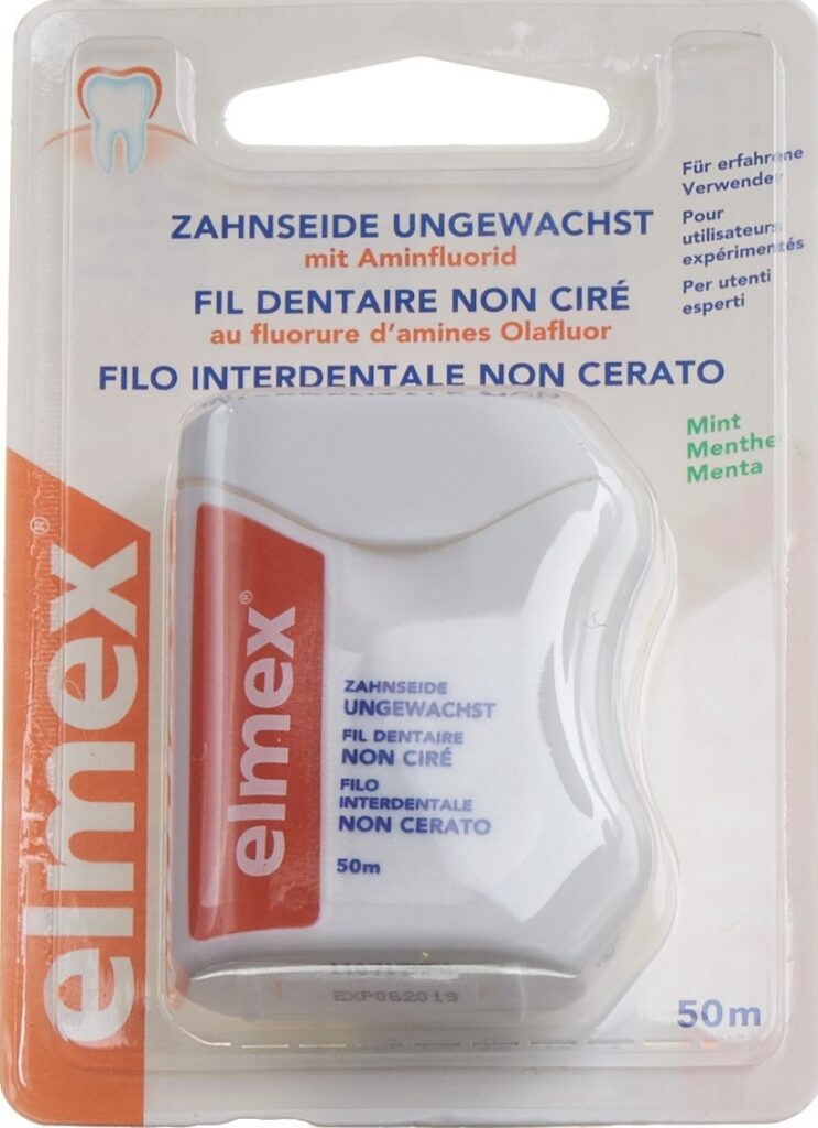 ELMEX fil dentaire 50m non-ciré