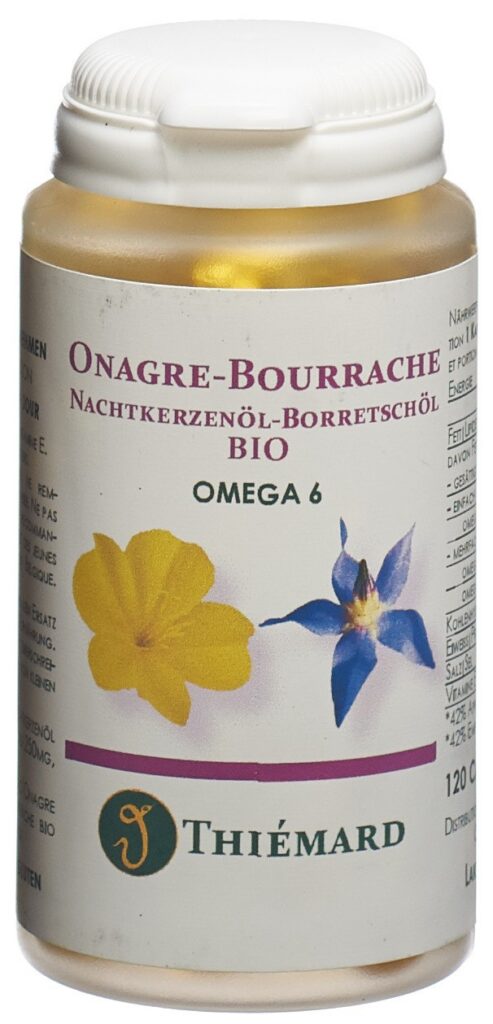 THIEMARD Onagre-bourrache caps 500 mg bio 120 pce