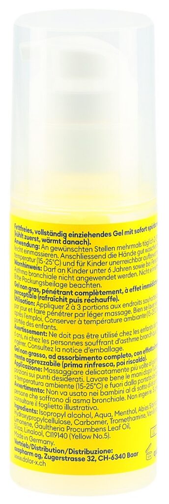 DOLOR-X Classic gel 100 ml