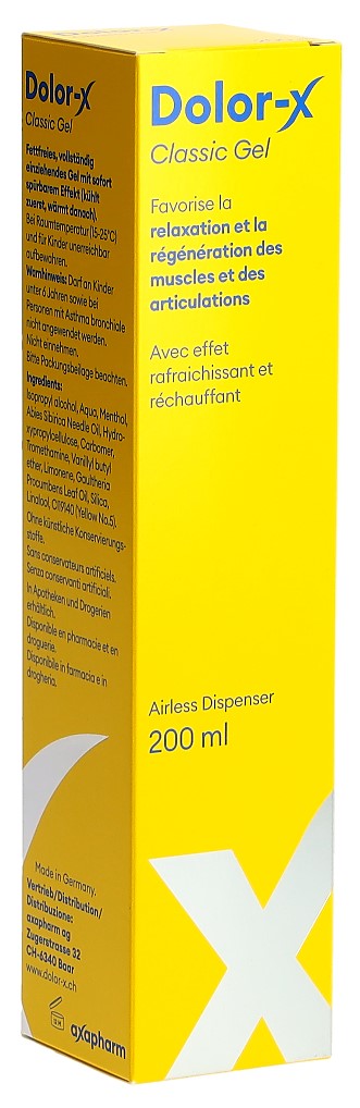 DOLOR-X Classic gel 200 ml