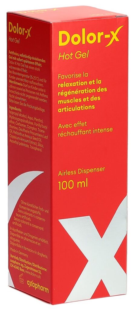 DOLOR-X Hot gel 100 ml