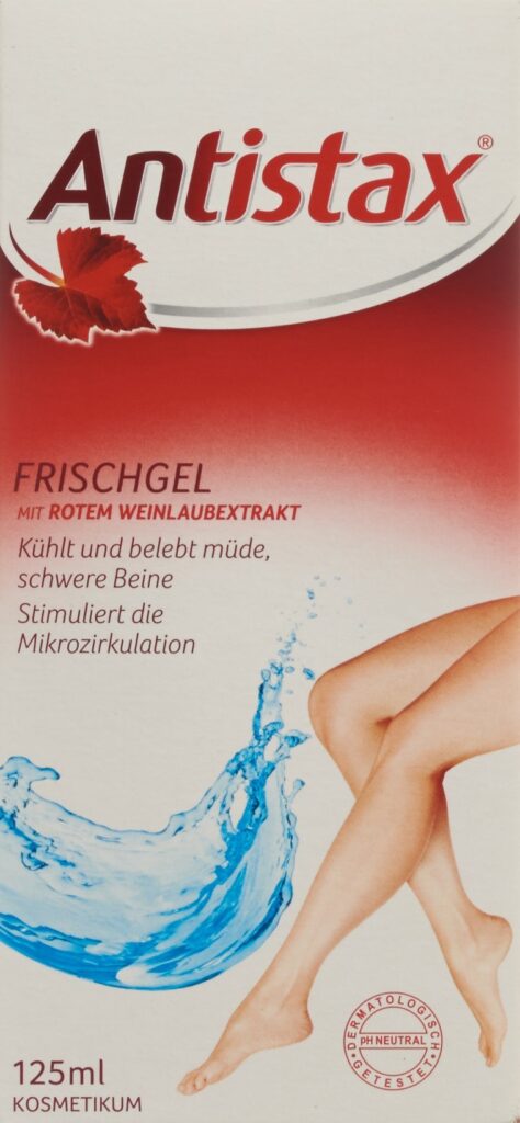 ANTISTAX gel fraîcheur tb 125 ml