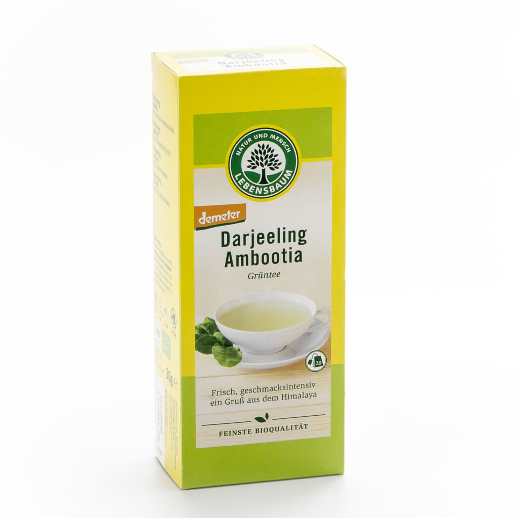 LEBENSBAUM thé vert darjeelingen 20 sach 1.5 g