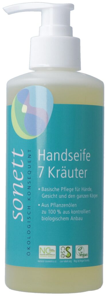 SONETT savon mains 7 herbes flacon pompe 300 ml