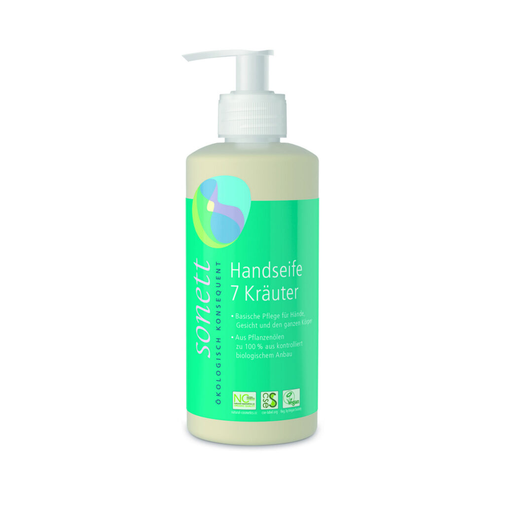 SONETT savon mains 7 herbes flacon pompe 300 ml