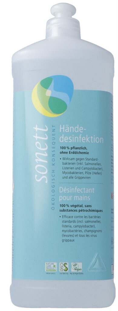 SONETT désinfectant mains recharge 1 lt