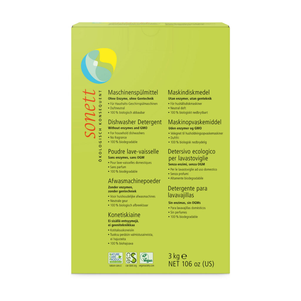 SONETT poudre lave-vaisselle bte 3 kg