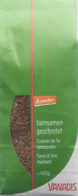 VANADIS graines de lin concassées 400 g
