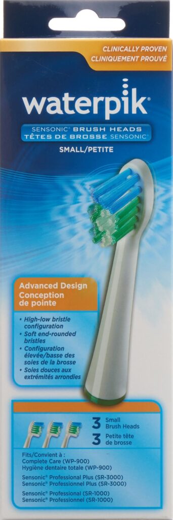 WATERPIK brosses de rechange small SRSB-3E 3 pce