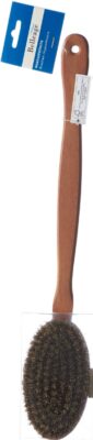 BELLEAGE brosse de massage en crin de cheval