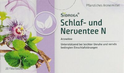 SIDROGA tisane pour le sommeil et nerfs N 20 pce