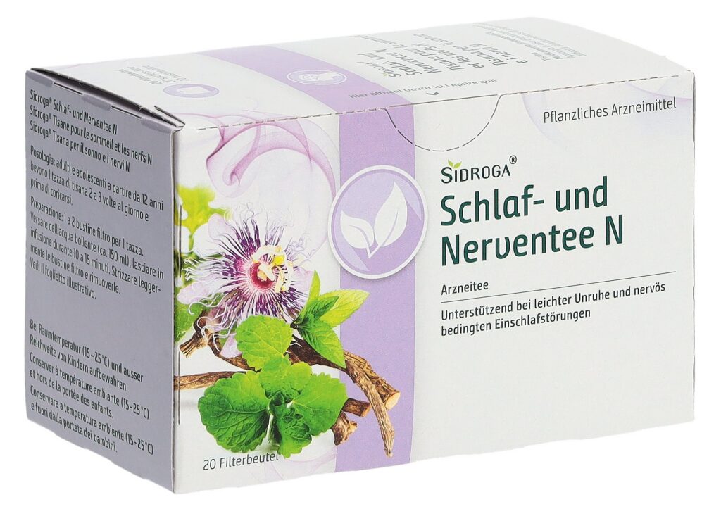 SIDROGA tisane pour le sommeil et nerfs N 20 pce