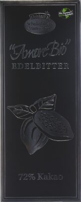 LIEBHART choco noir cacao 72% bio 100 g