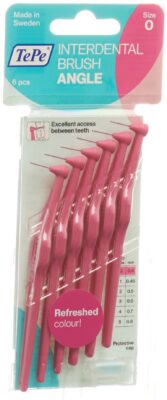 TEPE Angle brosse interdentaire 0.4mm pink 6 pce