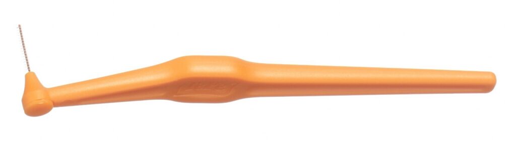 TEPE Angle brosse interdentaire 0.45mm oran 6 pce
