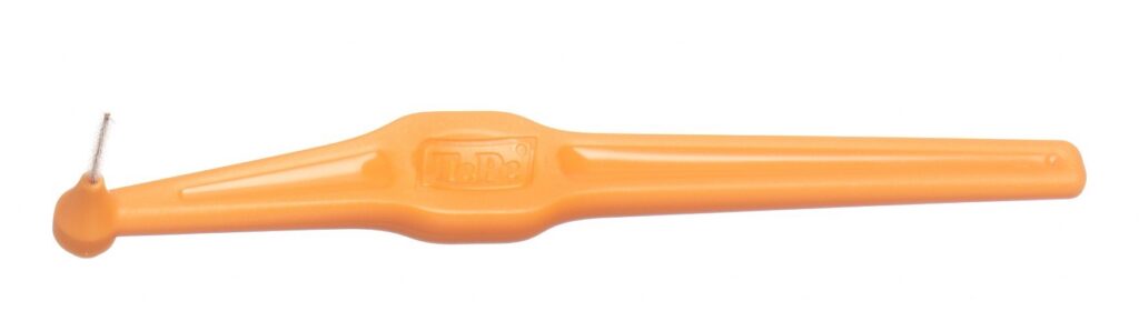TEPE Angle brosse interdentaire 0.45mm oran 6 pce