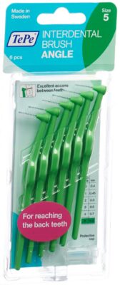 TEPE Angle brosse interdentaire 0.8mm vert 6 pce