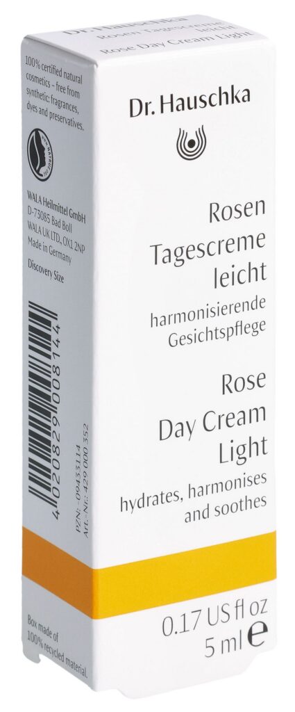 DR. HAUSCHKA Crème de jour légère à la rose 5 ml