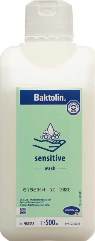 BAKTOLIN sensitive lotion hygiénique fl 500 ml
