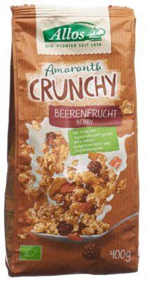 ALLOS Amaranth Crunchy fruit rouge sach 400 g