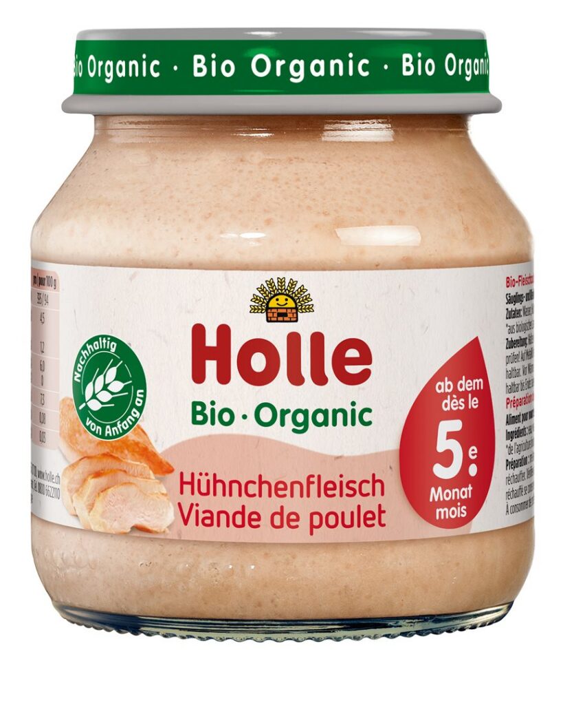 HOLLE viande de poulet bio 125 g