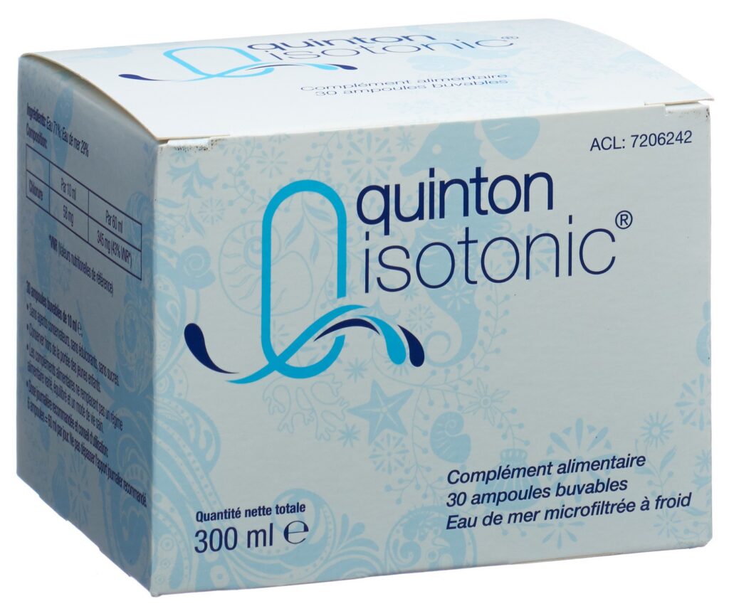 QUINTON isotonic amp buv 9 g/l 30 x 10 ml