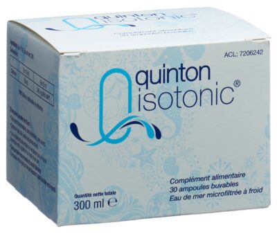QUINTON isotonic amp buv 9 g/l 30 x 10 ml