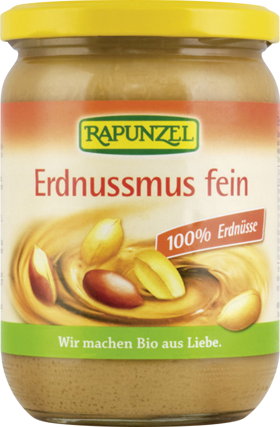 RAPUNZEL Erdnussmus fein 500 g