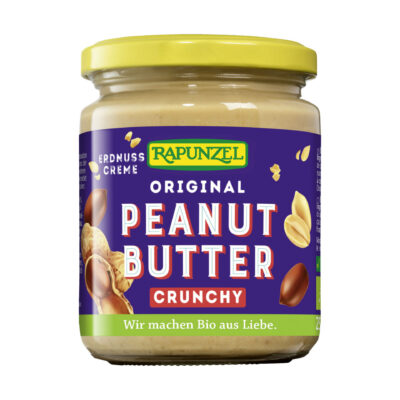 RAPUNZEL beurre de cacahuete crunchy 250 g