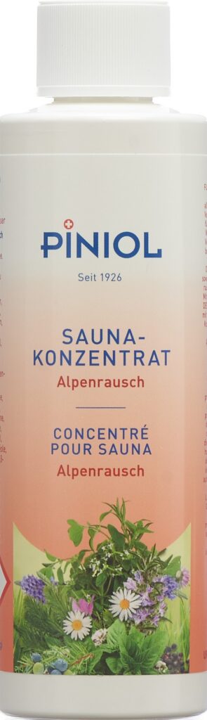 PINIOL concentré pour sauna Alpenrausch 250 ml