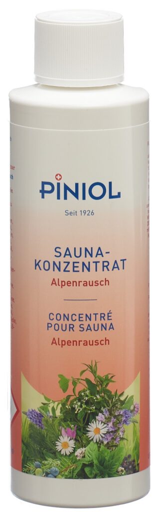 PINIOL concentré pour sauna Alpenrausch 250 ml